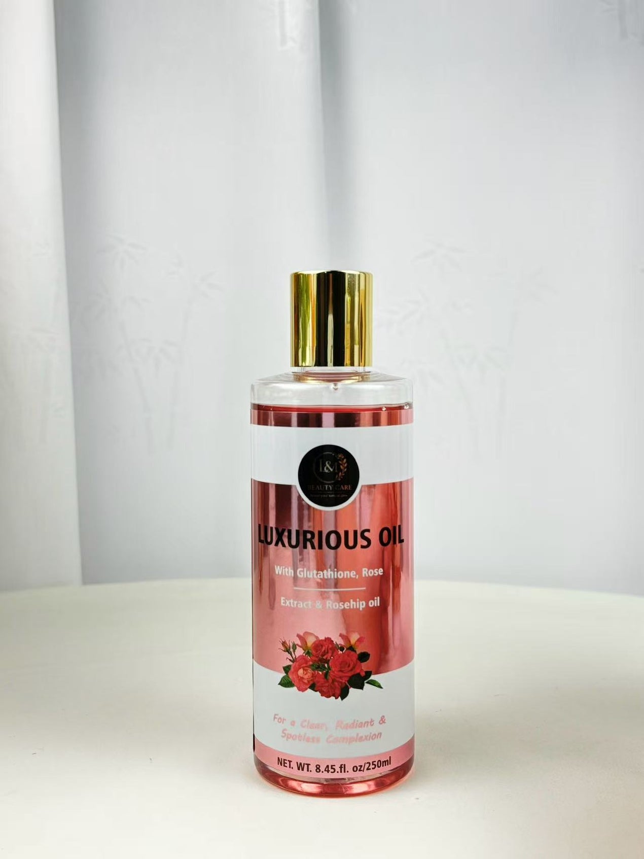 glutathione rosehip oil Dr. Rashel with Reveal naturally radiant and healthy-looking skin Enriched with Rosehip Oil to nourish and hydrate the skin Infused with Glutathione to help The Luxurious Collection L&M