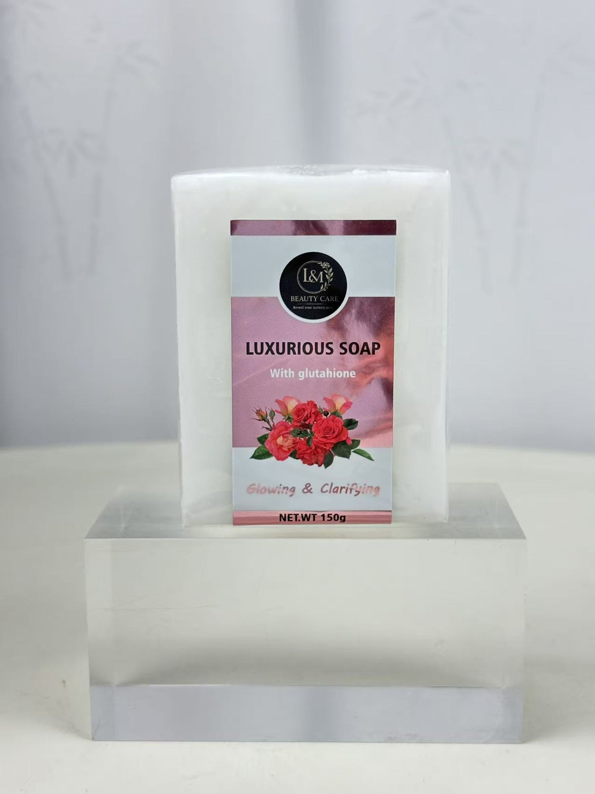 L&M Beauty Care Luxurious Soap Glowing & Clarifying with Glutathione L&M Beauty Care Luxurious Soap Glowing & Clarifying with Glutathione